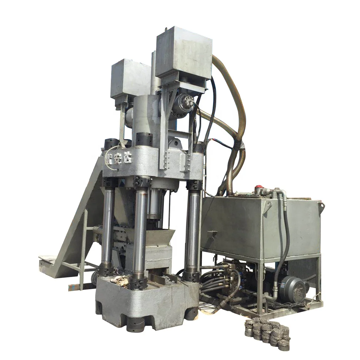
Scrap Metal Hydraulic Briquetting Machine,Hydraulic Briquetting Press 