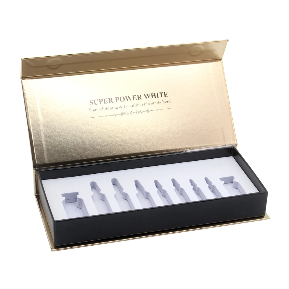 luxury custom rigid paper pharmaceutical ampoule 3ml peptide vial packaging boxes for 3ml peptide vials ampoule