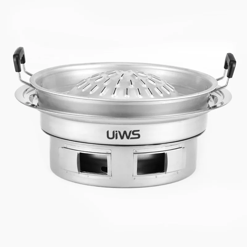 Антипригарный тайский гриль для барбекю Shabu горячий горшок