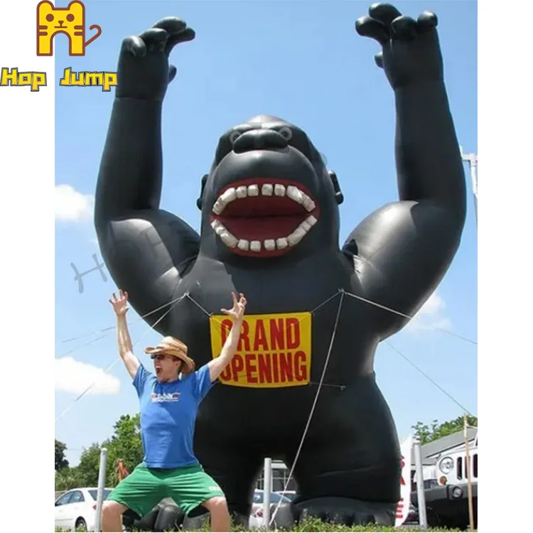 Giant Inflatable Gorilla Advertising inflatable gorilla car Animal Model Balloon