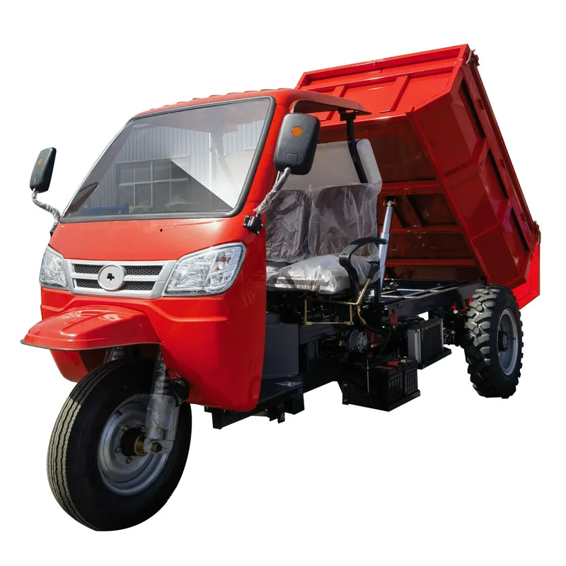 Bob-Lift Tricycle Motor 2 Ton Motorized Cargo Tricycles Custom Motorized Dump Truck Tricycle For Adults