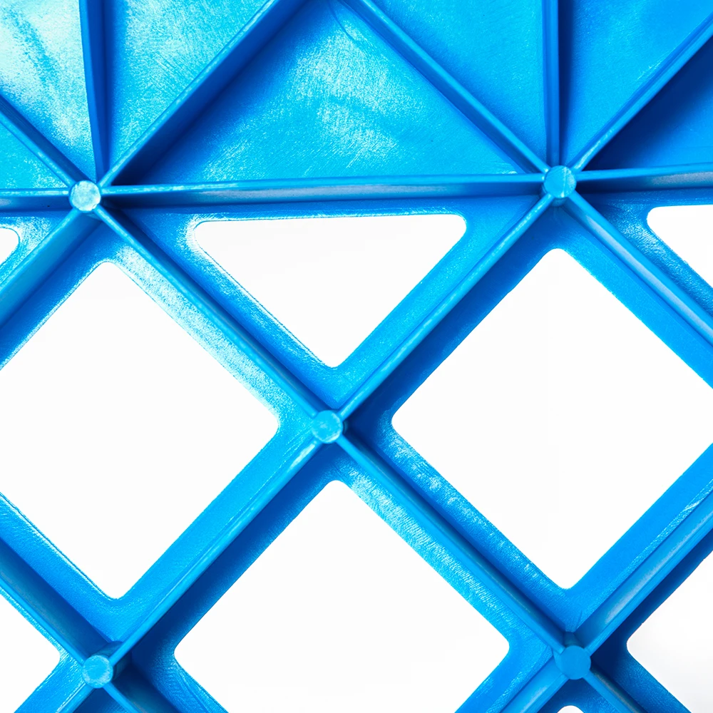 Plastic Pallets Light Plastic Pallet 1200*1100MM HDPE Blue Color 4-Way Plastic Pallet Warehouse Cargo Transfer Stackable OEM Pallet Plastic Pallet Prices