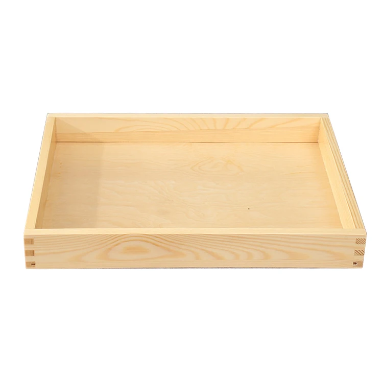 Restaurant Breakfast Dinner Food Fruit Bamboo Serving Tray Costom Logo Hotel Bamboo And Wooden Food Serving Tray