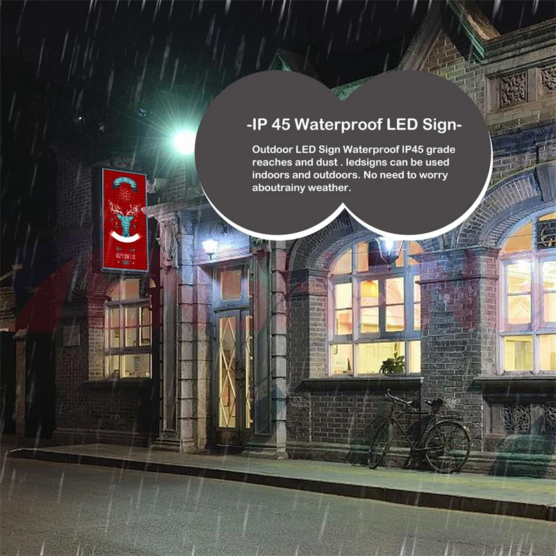 Super Cheap Two Sided Double Side 2 Sides Programmable Scrolling Message P5 P10 Outdoor Digital Led Billboard Signage Sign Board