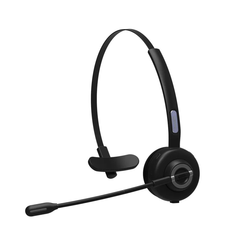 Over head Hands Free Single Ear Blue tooth Call Center Office Headset Mono Wireless Headphone for Trucker