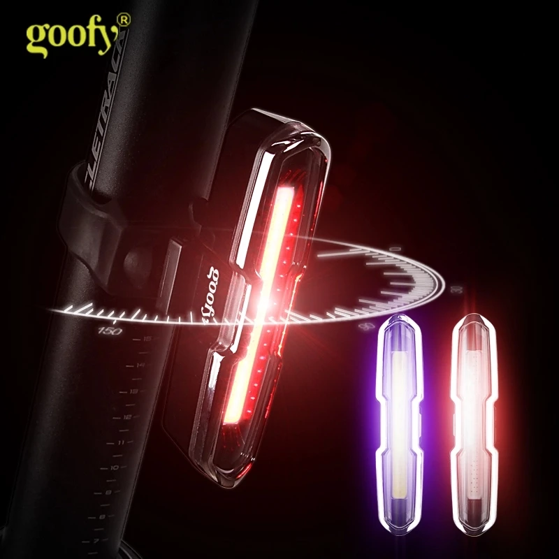 Wholesale USB Rechargeable Bike Light Front and Back Safety Bicycle LED Headlight & Rear Tail Light Bike Lights Easy to Install