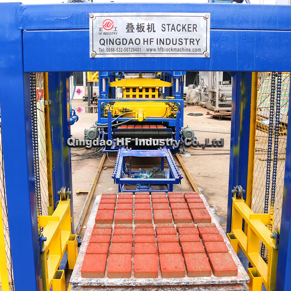 QT4-15 hydraulic block machine concrete block machine in mexico interlocking compressed earth block machines
