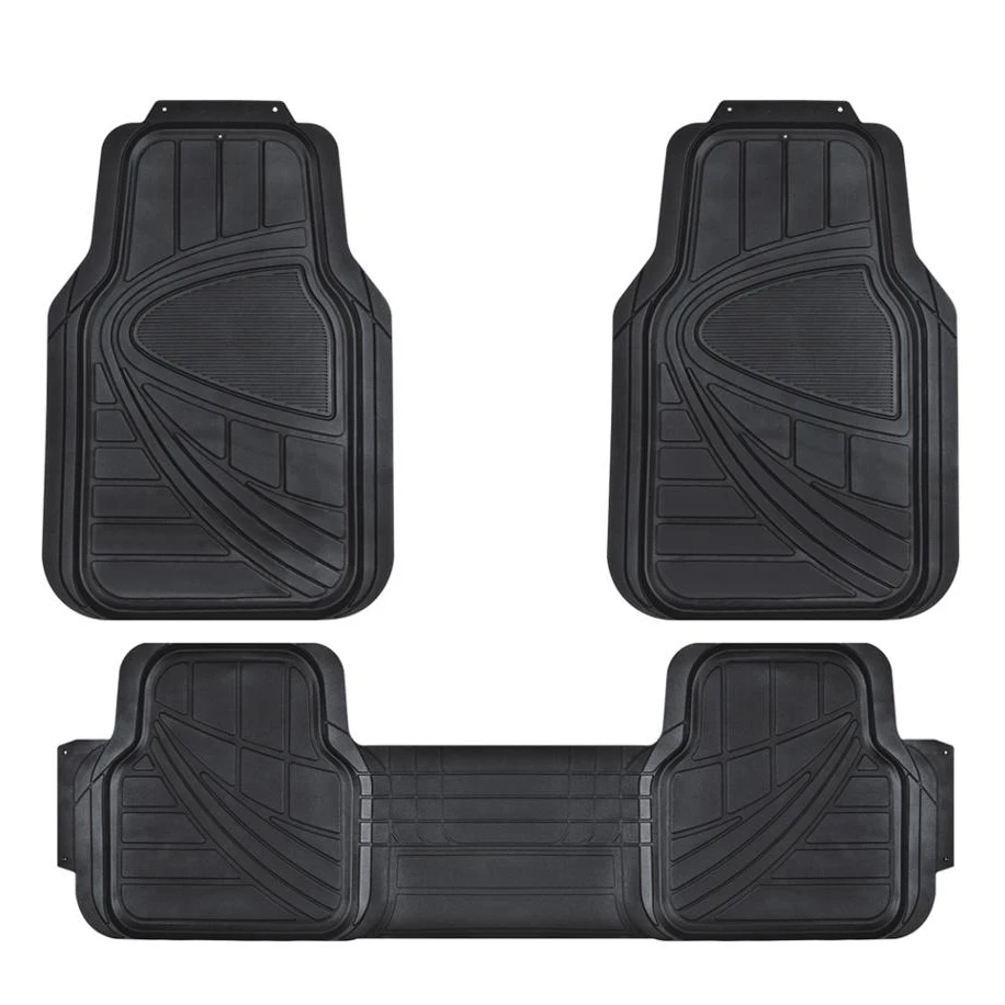 Universal Interior Accessories Car Mat Anti Slip Waterproof Design 3D Fence Floor Mats Carpet
