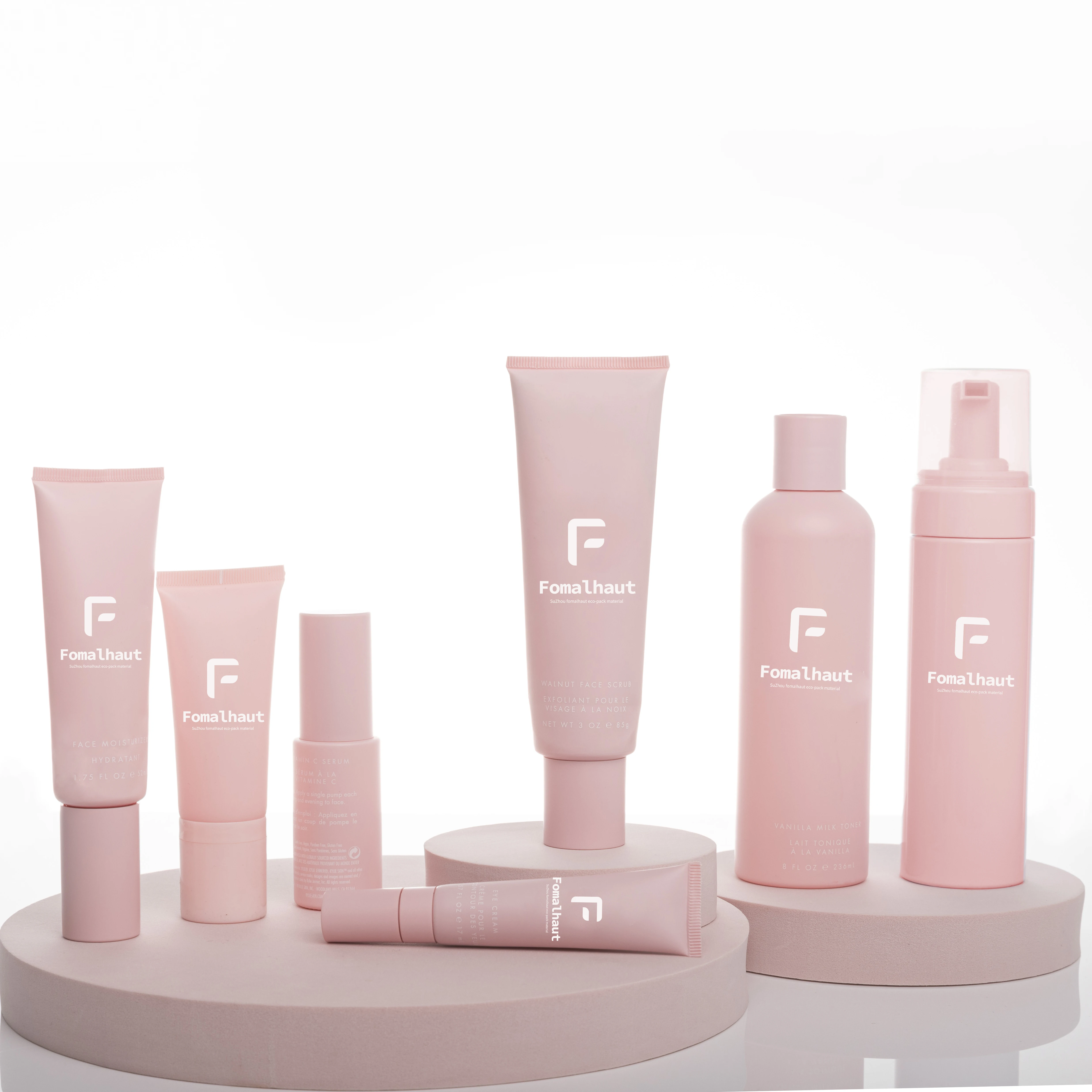 Eco friendly recycled bio-plastic sugarcane beauty cosmetic tube