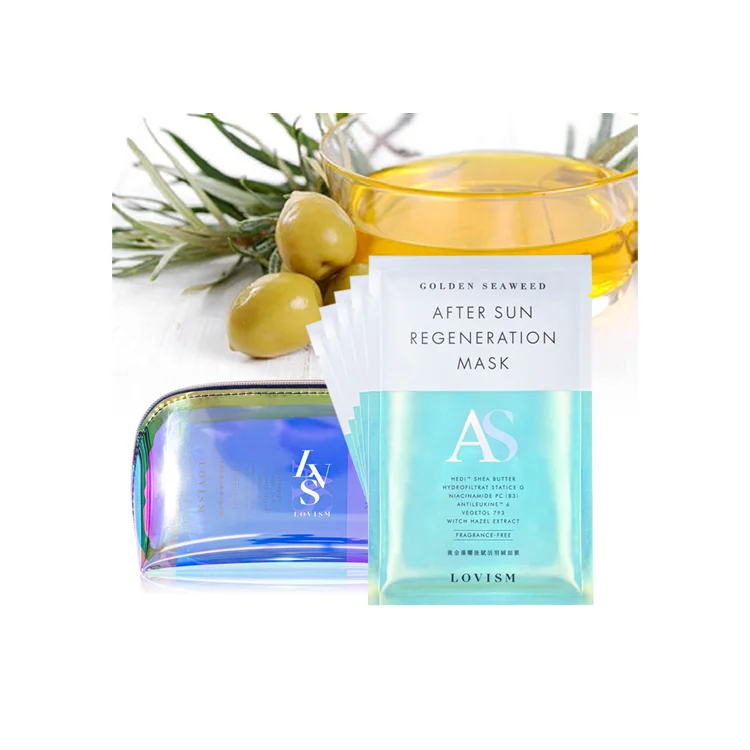 Wholesale Non-irritating Cotton Seed Velvet Fiber Skin Care Mask Anti-leukocyte Factor 6 After-sun Repair Mask