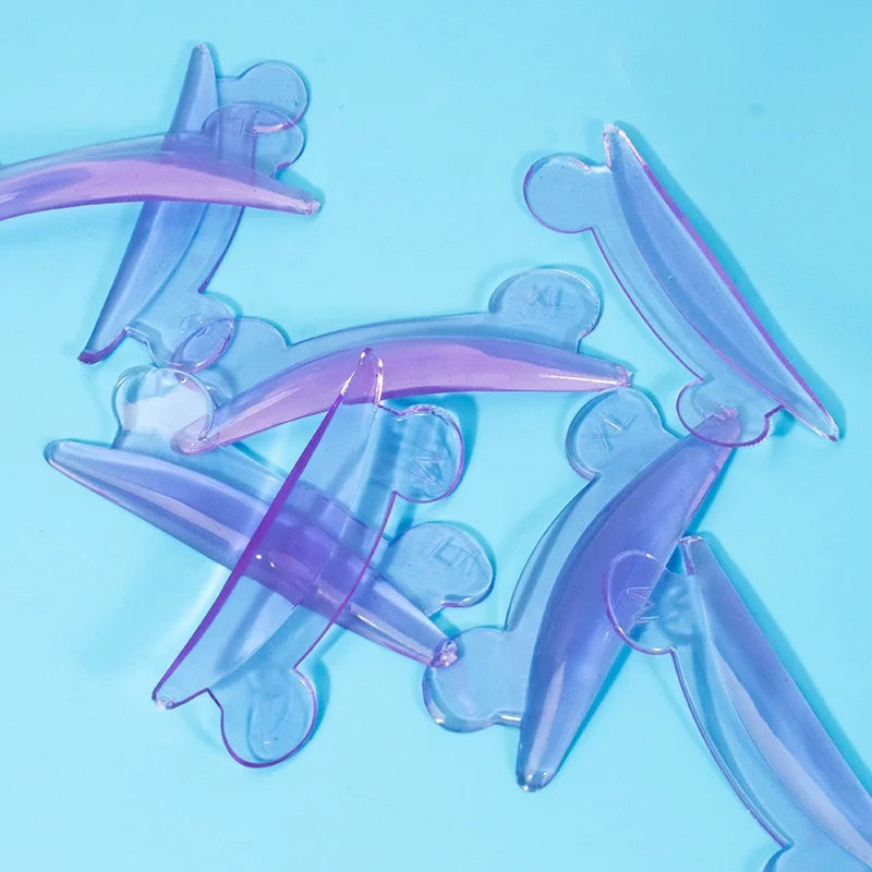 Custom Non-toxic no glue Extension eye lash silicone shields wholesale self sticky eyelash lifting rods lash lift pads