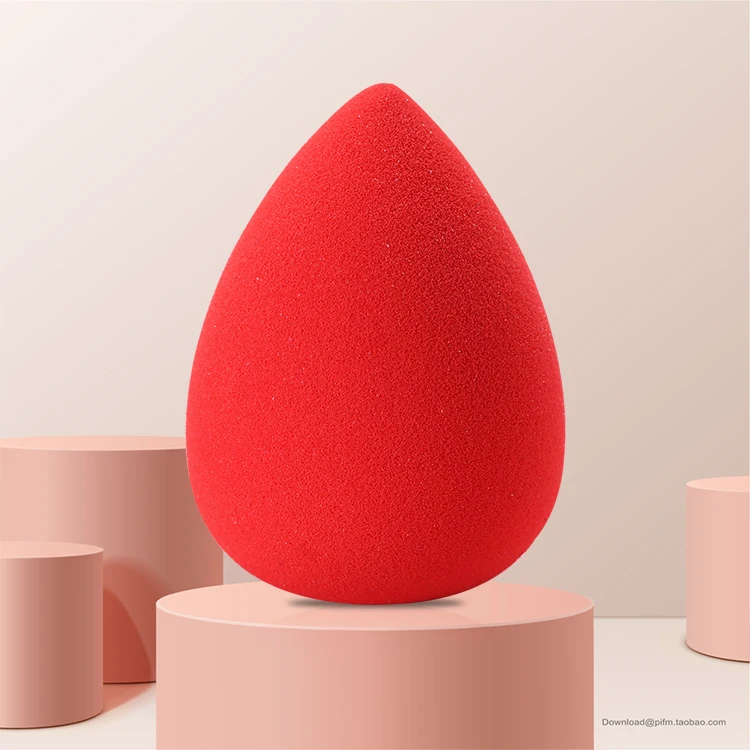 Custom Cosmetic Puff Wet Dry Dual Use Soft Makeup Tools Beauty Egg Makeup Sponge