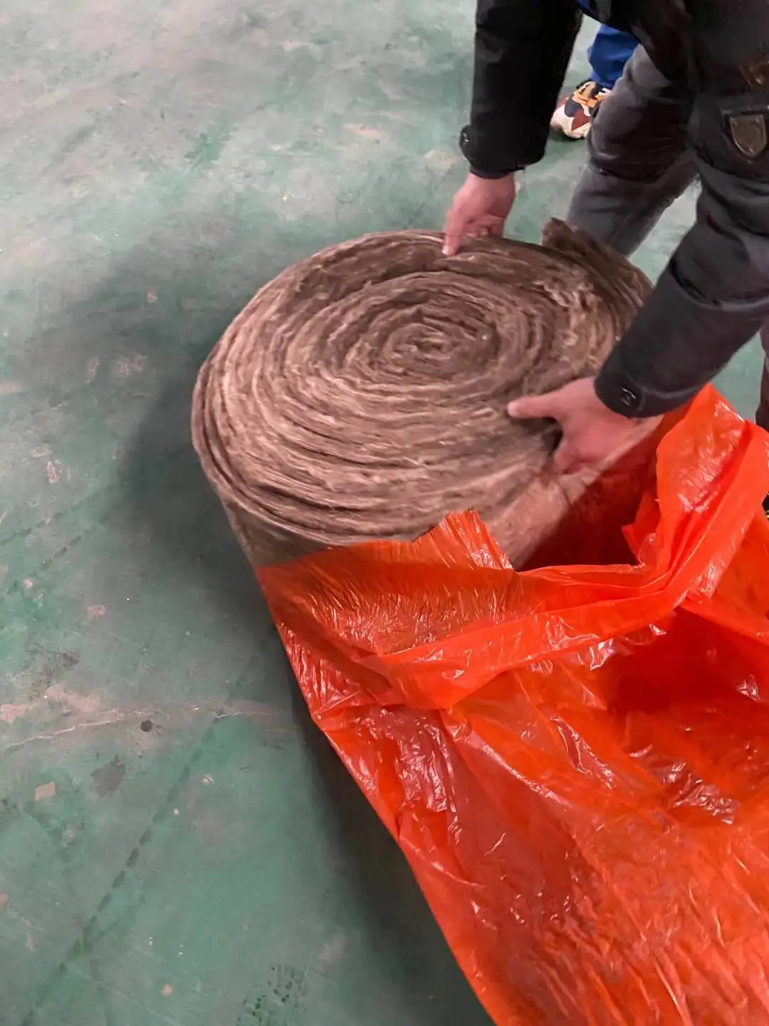 Glass Wool Heat Insulation Materials Sound Isolation Glass Wool For Air Condition Duct