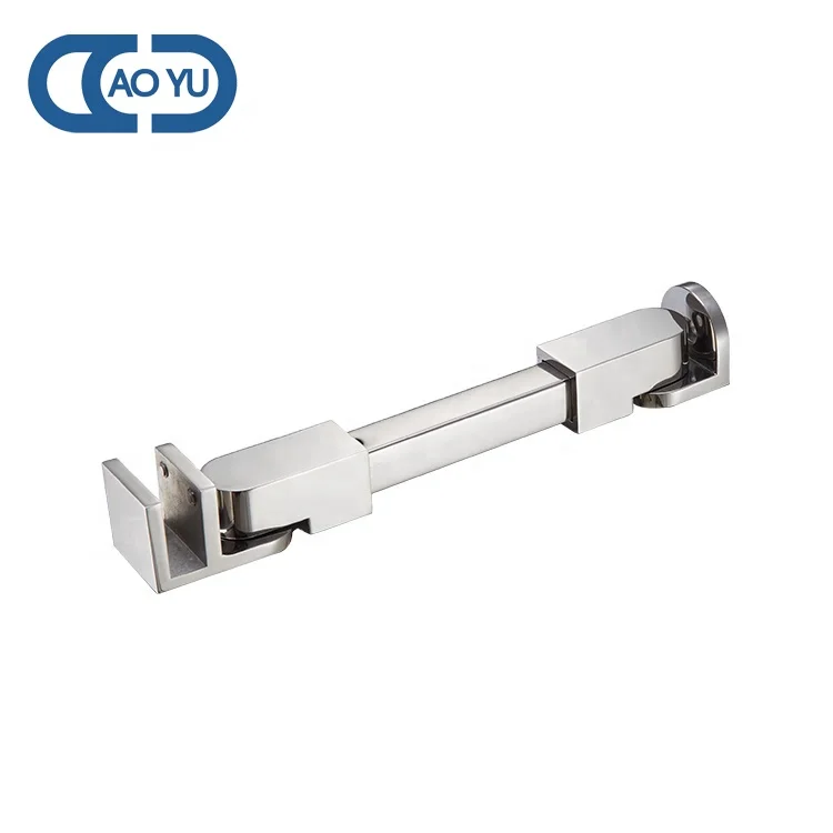 High Stability Support Bars Round Type Stainless Steel Glass Shower Door Hardware Shower Bar