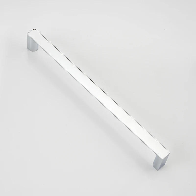 Zinc Alloy 256mm Brushed Brass Furniture Cabinet Long Handles