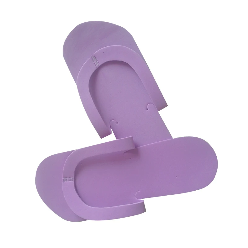 Custom disposable pedicure slippers hotel slippers for nail beauty salon