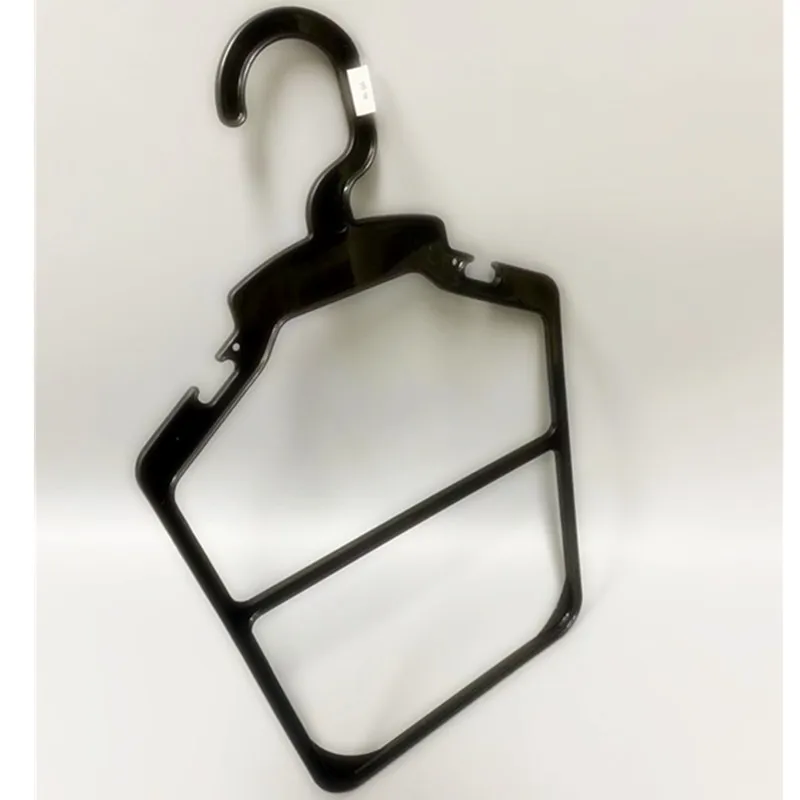 Wholesale Custom PP Pet Dog Clothes Frame Hanger Cheap Plastic Hanger Display Organizer Size Pet Coat Functional Design Hook