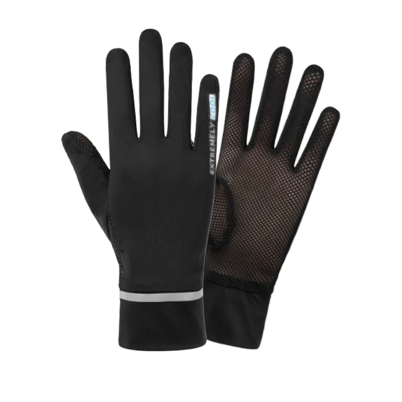 UV Resistant Gloves Women UV Protection Touchscreen Driving Cotton Riding Mittens Breathable Sunblock Full Finger Gloves
