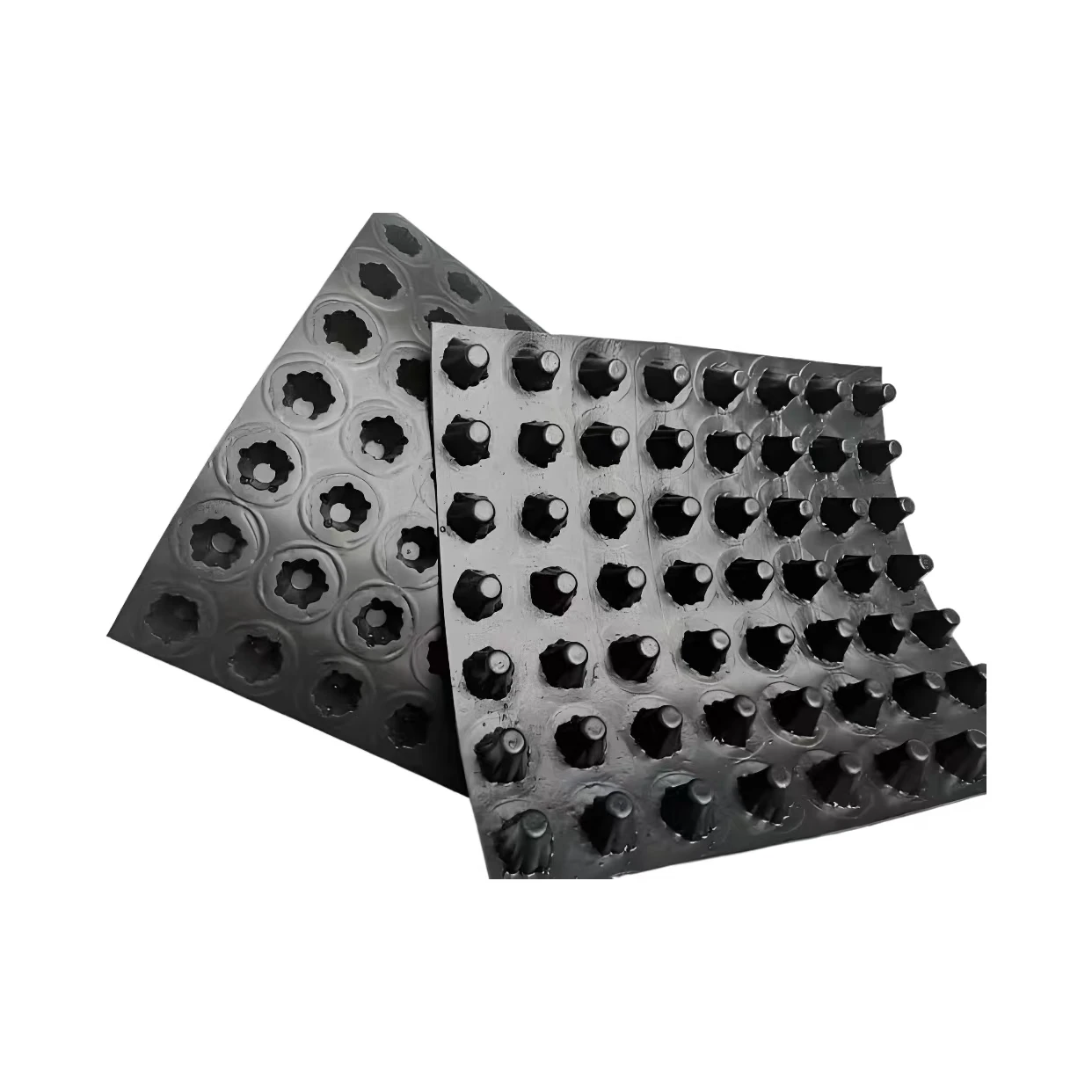 Экологически чистый HDPE водонепроницаемый пластиковый дорожный дренажный щит для крыши геотехнический продукт