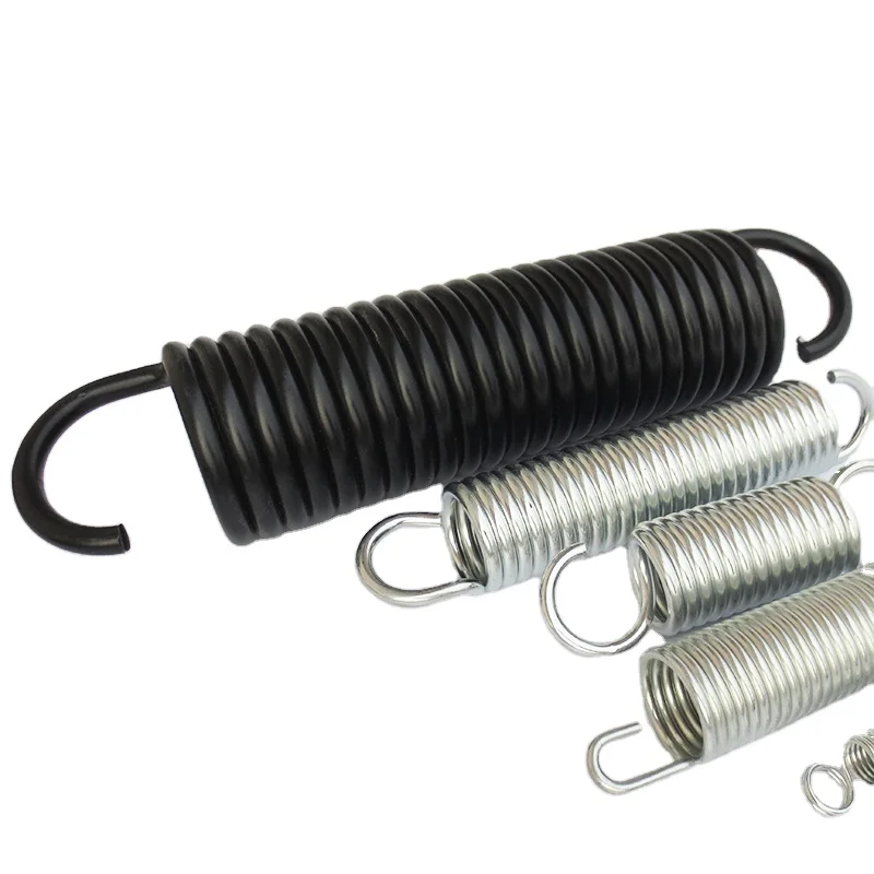 Factory alibaba china strong tension spring long hook extension springs supplier