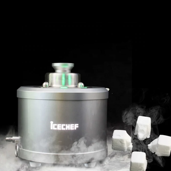 Commercial small food grade dry ice machine one key ice making factory wholesale CO2 ice maker wine coffee