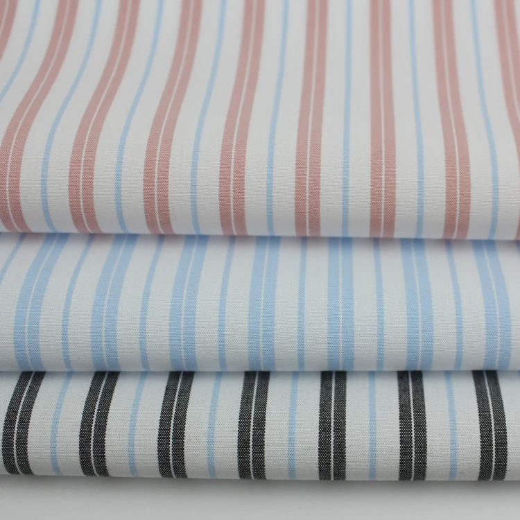 Meilisi Textiles Wholesale Stripe Style 100%Cotton Yarn Dyed Fabric,Dress Shirt Fabric