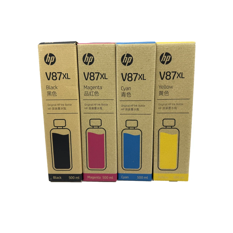 for  HP Original Ink V87XL with supply ink K/C/M/Y HP T908 Plotter 500ML cartridge