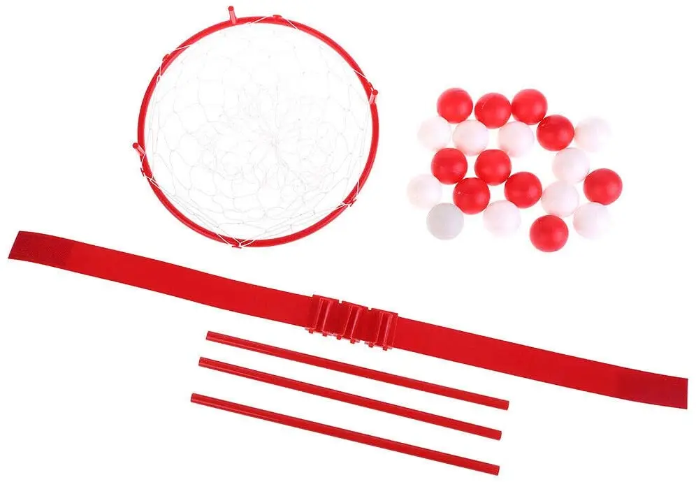 Hot Sale Mini Basketball Headband Hoop Game Toy Headband Net With 20 Balls Indoor And Outdoor Toys For Kids And Adults