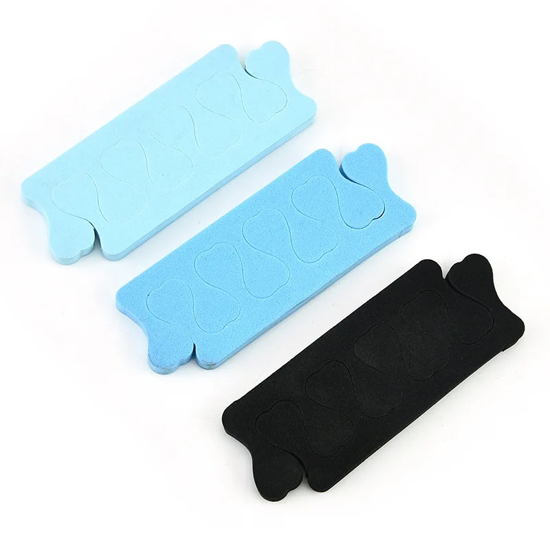 Sponge Finger Splitter Peach Heart Finger Separator Coated Gel Nail Polish Toe Separator Manicure Implement