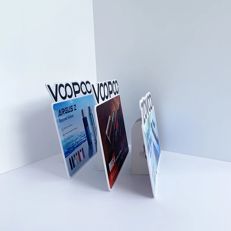 Бумажная рекламная вывеска А4 с индивидуальным принтом