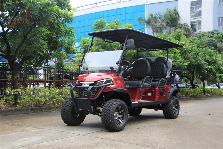 Hot Sale Ce Certificate Street Legal Ac Motor Off Road Electric 6 Seater Golf Carts