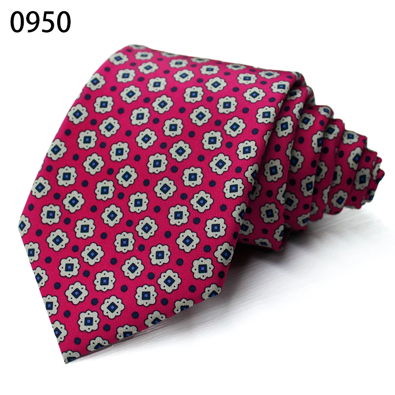 TONIVANI-62-9 Digital Printed Fashion Neckties Flowers Designs Tie