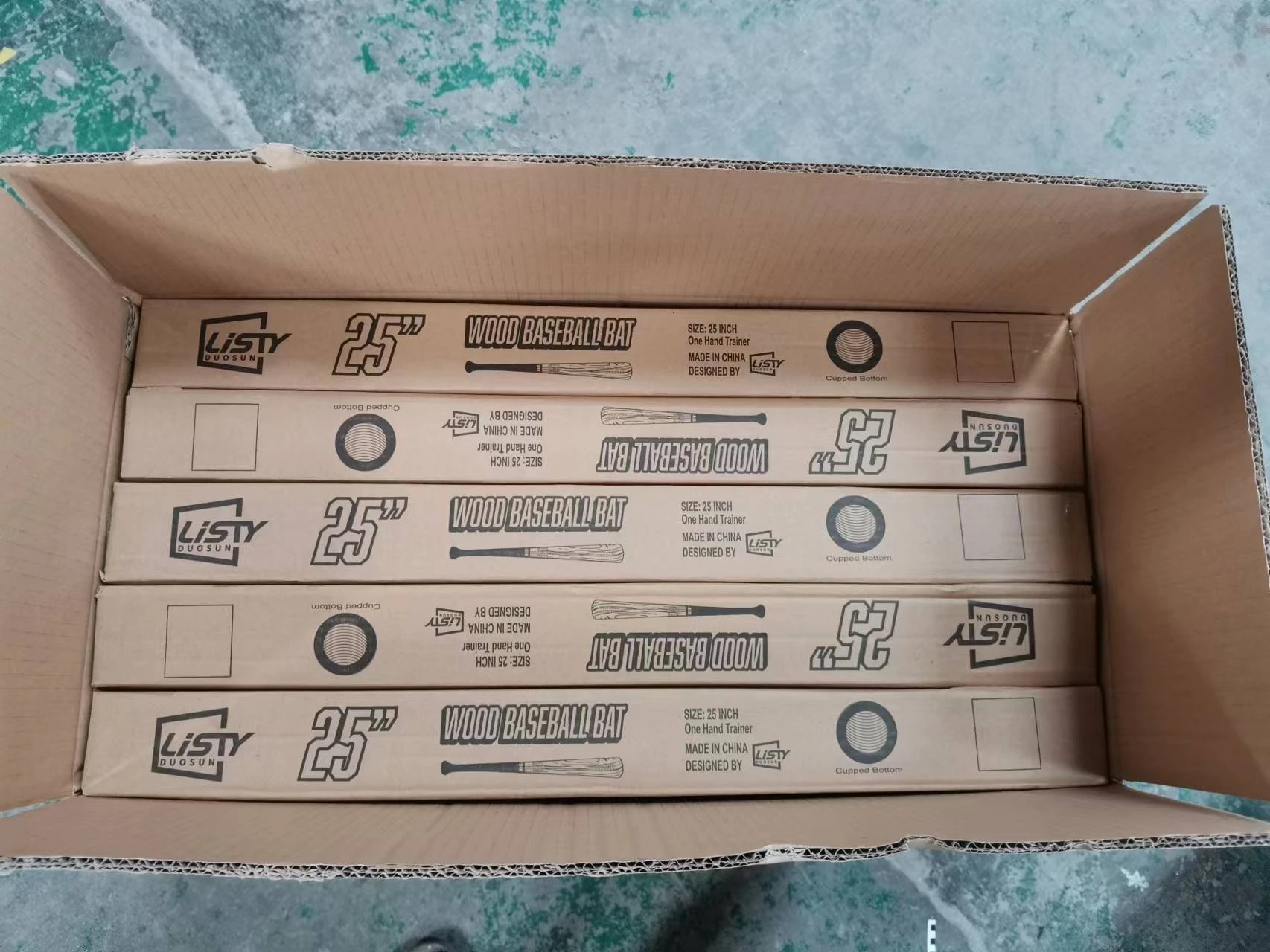 Listy Duosun Wholesale Solid Wood Baseball Bat