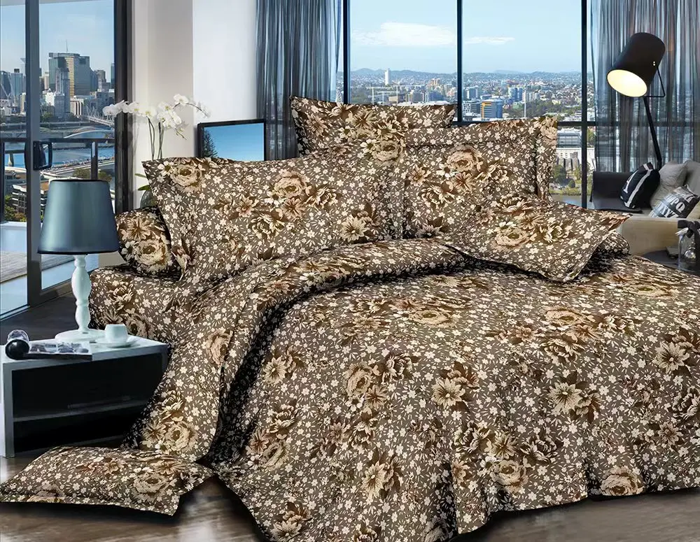 Hot Sale  HIGH QUALITY 100% polyester print fabric for home textile bed sheet  wholesale with more than 300 weaving machines