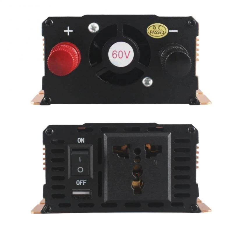 6000W/4000W Modified Sine Wave Inverter Solar DC12V/24V To AC 220V Transformer AC USB Charger Converter Adapter Auto Parts
