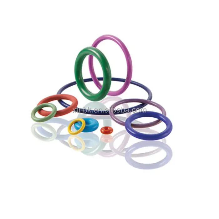 High Quality Silicone Rubber O Ring NBR HNBR EPDM VMQ FFKM 70 Shore A Industrial Sealing Strip according to AS568 JIS Standards