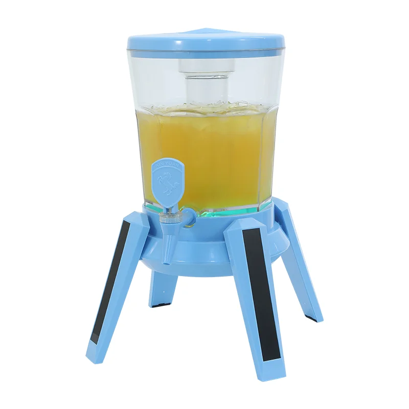 Factory Wholesale 3L Luminous Beer Tower With Rechargeable  Colorful Lights Beer Tower Dispenser Hoegaarden Beer Tower