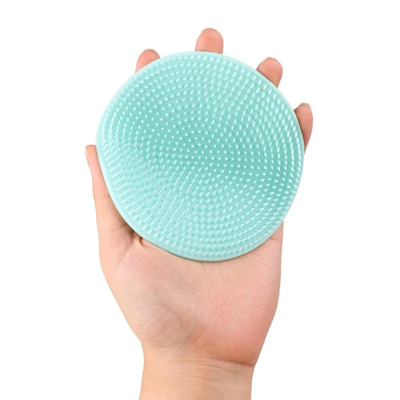 Wholesale Soft Cleaning Silicone Body Bath Brush With Shampoo Silicone Bath Brush Body