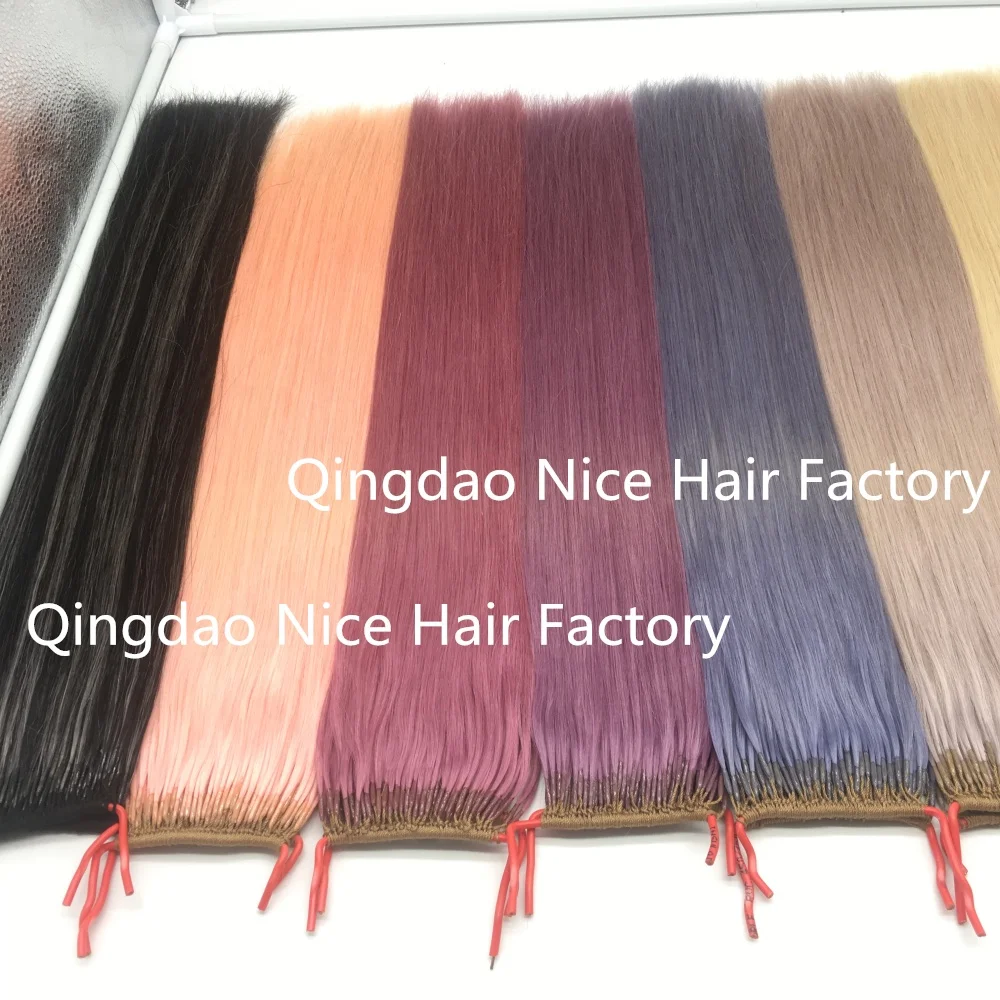 kbj korea suppliers hair colour korean extensions cotton thread knot hair thread cotton
