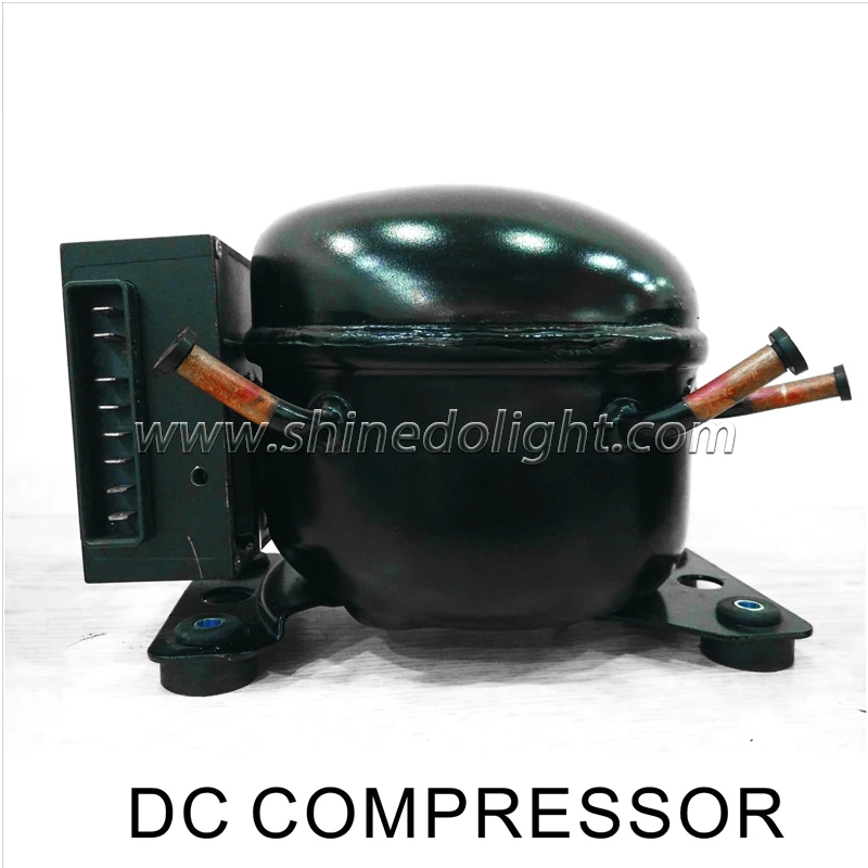 Custom 120L DC Solar Refrigerator Car refrigerator Solar Freezer Compressor