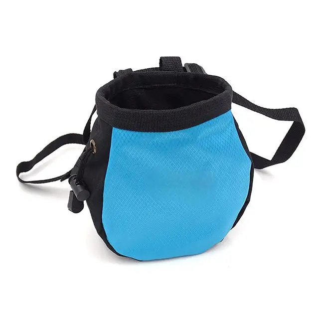 Durable Lightweight Rock Climbing Weightlifting Bouldering Chalk Bag with Magnesium powder