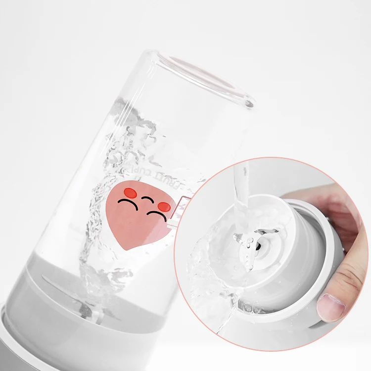 Wholesale Kitchen Smoothie Power Orange Personal Mini Electric Portable Electric Fruit Juicer Blender