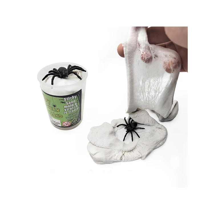 Package DIY Slime Kit-Educational Fluffy Slime Kit For Kids Sticky Spider Sand