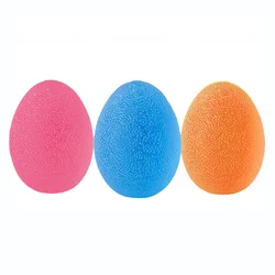 Soft TPR wrist training ball fitness therapy hand finger grip stress ball round or egg shape