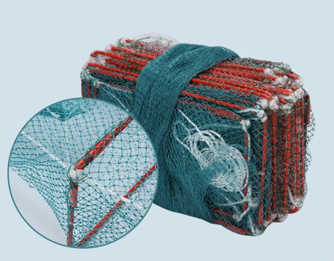 Fishing Net Trap For Crab Lobster Shrimp 18CM*32CM*29sections fishing trap made in China