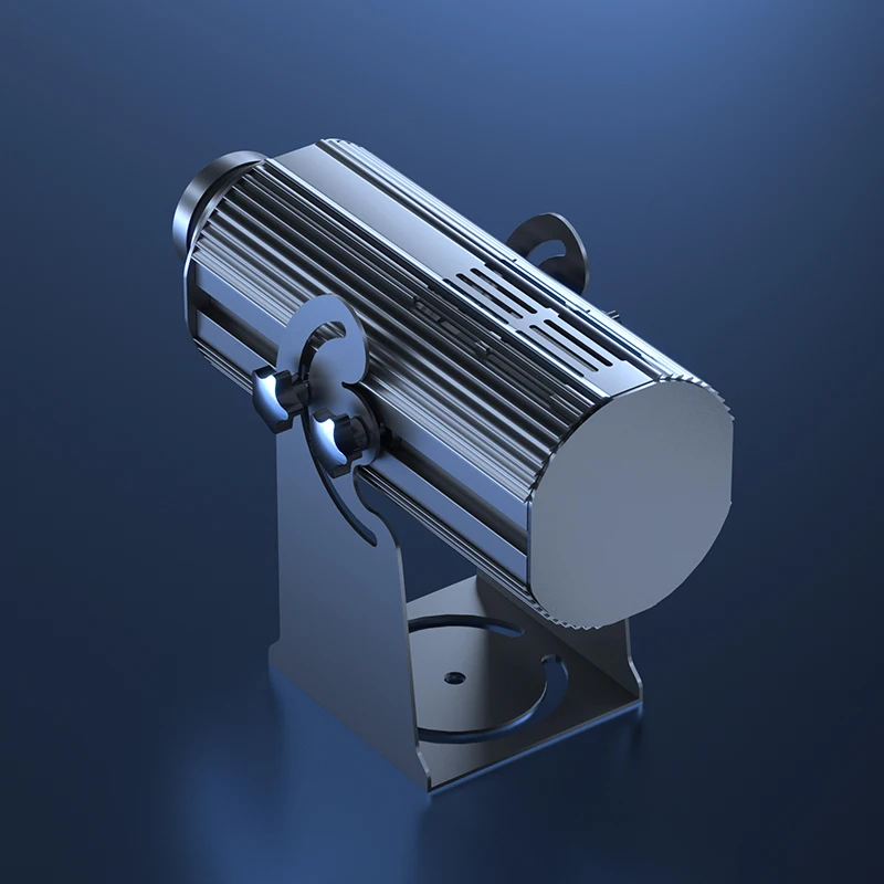 Customized Sidewalk Projection Lamp 100W 200W Outdoor Waterproof Rotating Static Traffic Warning Logo Projector