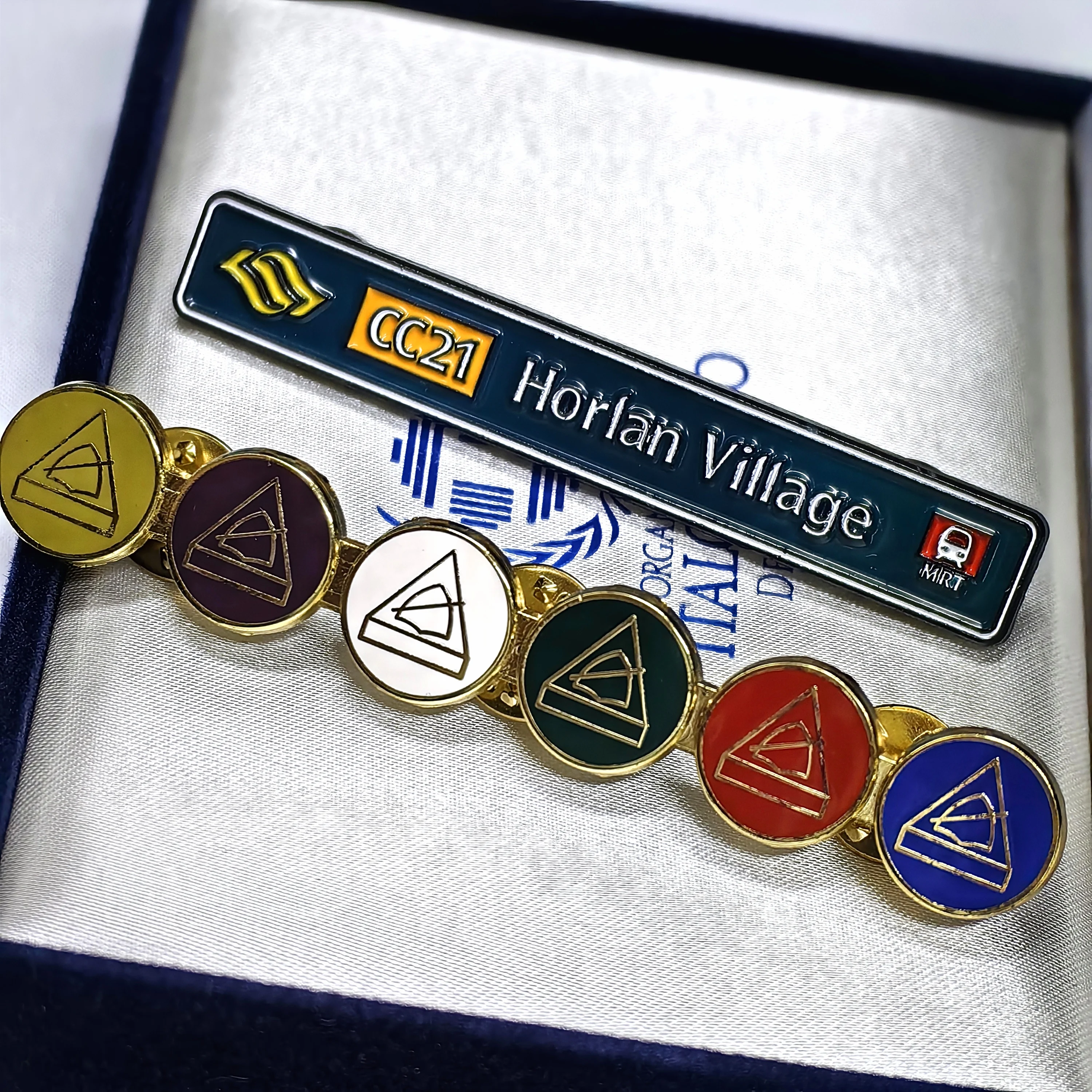 Hard Enamel Pins Minority Design Metal Crafts Badges For Cloth/Hat Decorate Advanced Design Chinese Manufacture Wholesale