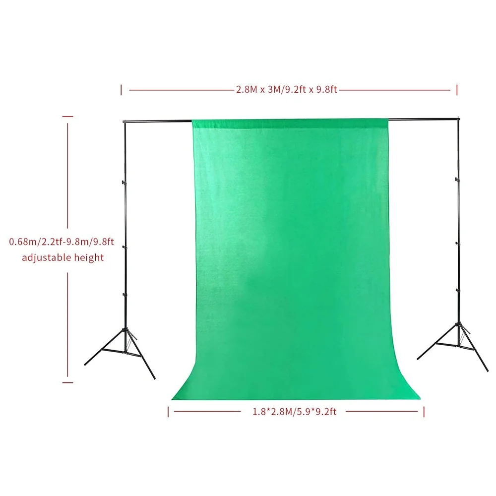  Travor фото освещение студии фон стенд комплект набор для освещения с софтбоксом комплекты 45 Вт 5500k восьмиугольным зонтом треножник 2 м