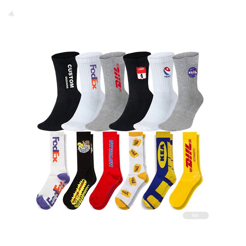 kaite-3-O0058 cheap jacquard custom design socks with designs