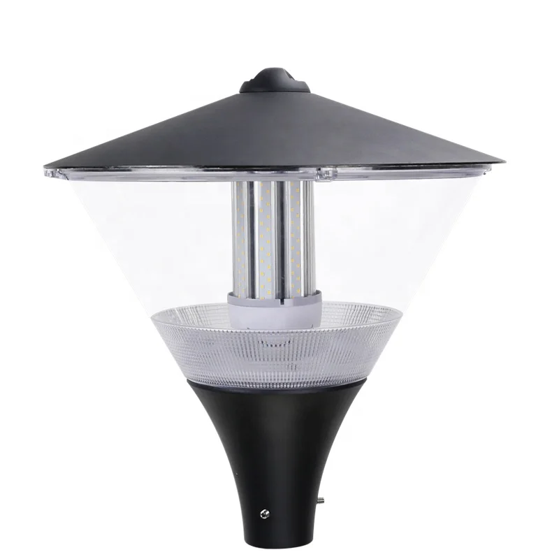 
30W 2m-6m CE IP65 landscape led round garden aluminum light post manufacturer 
